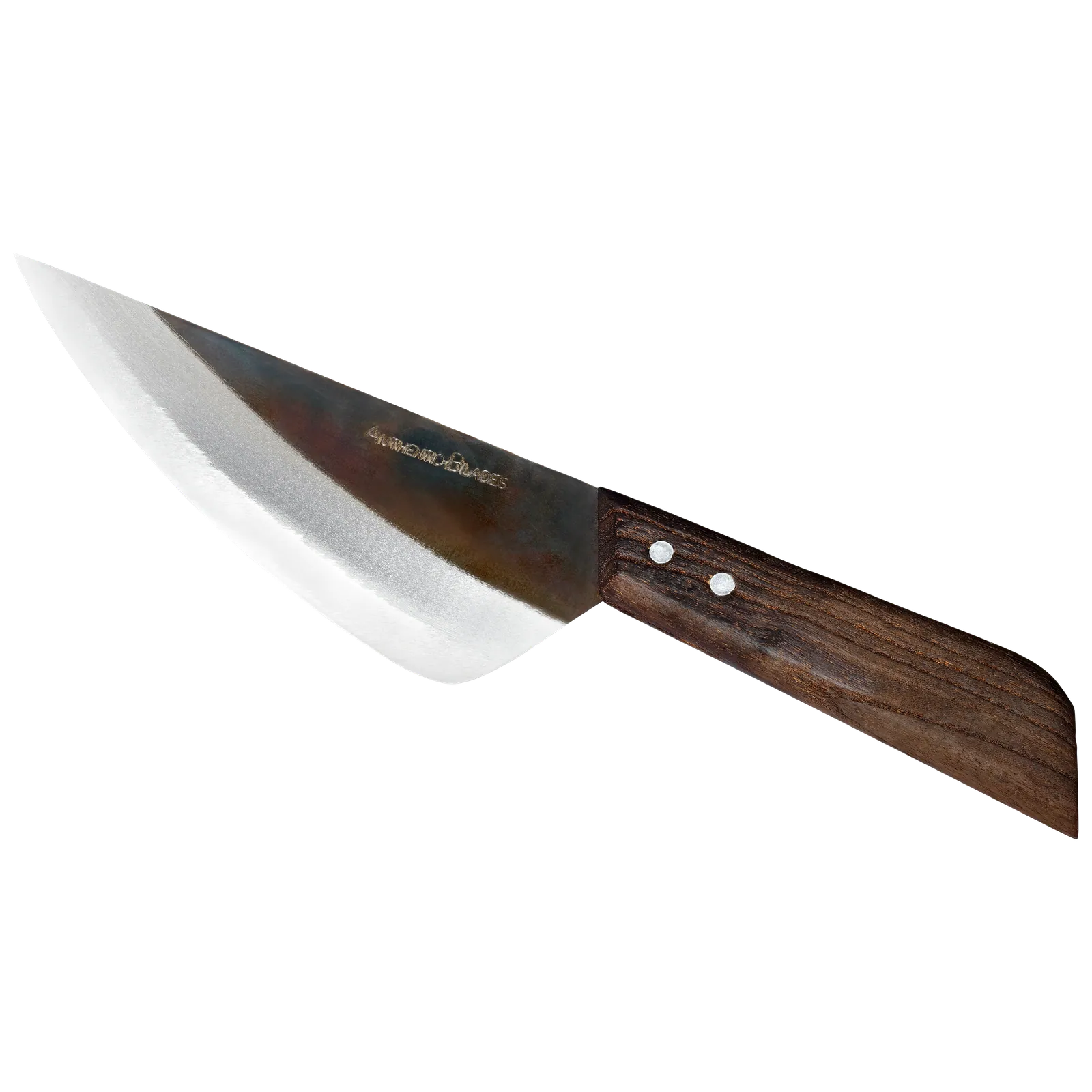 Cuțit VAY 16cm Vietnam — vedere spate grosime carbon steel
