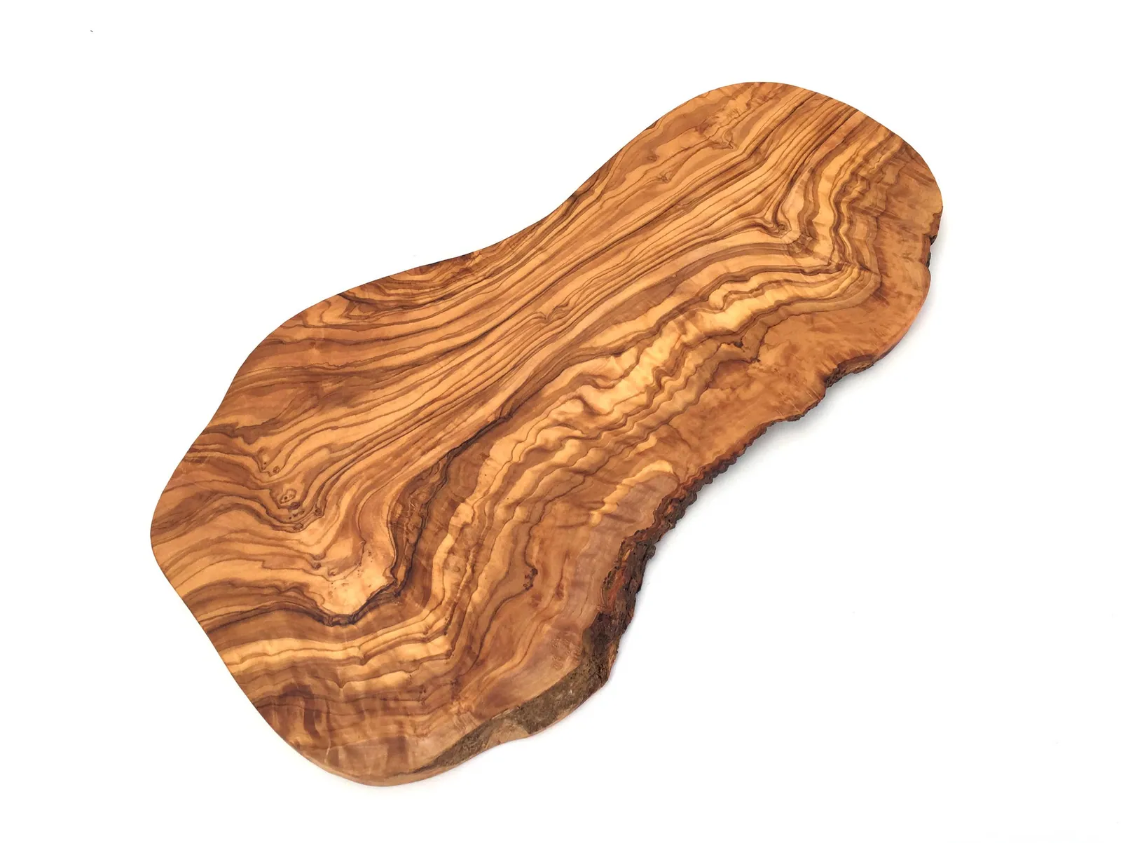 Tocător natural 35cm — platou servire mezeluri și brânzeturi